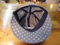 【GRACE HAT】　RONA CASQUETTE UA009N BL