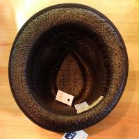 【GRACE】MACRO HAT RAFFIA2 XL ブラック