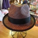 【GRACE】MACRO HAT RAFFIA2 XL ブラウン