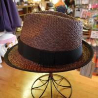 【GRACE】MACRO HAT RAFFIA2 XL ブラウン