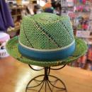 【GRACE】RAY HAT BIAS グリーン