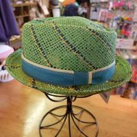 【GRACE】RAY HAT BIAS グリーン