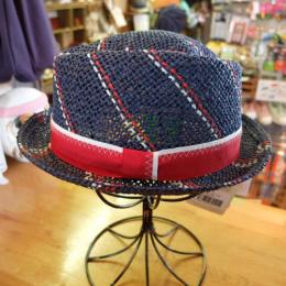 【GRACE】RAY HAT BIAS ネイビー