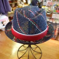 【GRACE】RAY HAT BIAS ネイビー