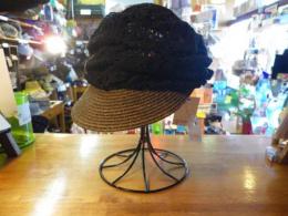 【GRACE HAT】 CLEMENCE　CASQUETTE UA012Y ブラック