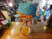 【GRACE HAT】 MILAY HAT UH008Y ターコイズ