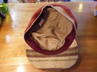 【GRACE HAT】 PANELJUTE CASQ TERY UA102Z オレンジ