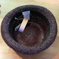 【SUBLIME】RAFFIA BALL HAT ブラウン