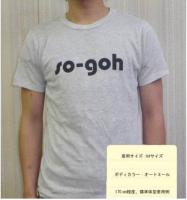 ▼Lynxオリジナルブランド【sogoh】のプリントTシャツ クルーネック V.ヘザーグリー〈L〉　