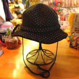 【Well Tailored】ADVENTURE HAT DOT KKH-024 ブラック