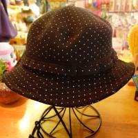 【Well Tailored】ADVENTURE HAT DOT KKH-024 ブラック