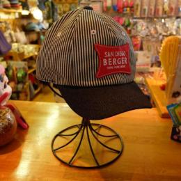 【Well Tailored】8panel CAP TYPE N ベースボールキャップ ヒッコリー