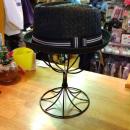 【Well Tailored】BLUES HAT WOVEN CHK-034 ブラック