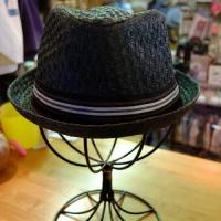 【Well Tailored】BLUES HAT WOVEN CHK-034 ブラック