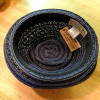 【Well Tailored】PORK PIE HAT TATAMI CHK-032 ネイビー