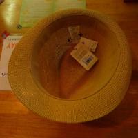 【GRACE】FEDORA HAT MOS WH087Y ナチュラル