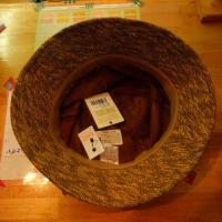 【GRACE】DOME HAT FES WH109F ブラウン