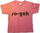 ▼Lynxオリジナルブランド【sogoh】のプリントTシャツ ラベンダー 80～130サイズ　