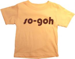 ▼Lynxオリジナルブランド【sogoh】のプリントTシャツ 　ライトピンク　80～130サイズ　