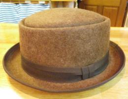 【GRACE HAT】　PORKPIE HAT PATTON SH163Y BG 20%OFF