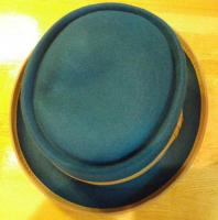 【GRACE HAT】　PORKPIE HAT PATTON SH163Y　ターコイズ 20%OFF