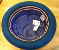 【GRACE HAT】　PORKPIE HAT PATTON SH163Y　ターコイズ 20%OFF