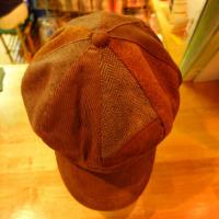 【GRACE HAT】CBGB CASQUETTE XA132F ブラウン