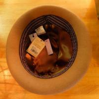 【GRACE HAT】 グレースハット COLLEGE　HAT VH005L L.BR