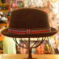 【GRACE HAT】　グレースハット　DYLAN HAT SH161Y ブラウン 40%OFF