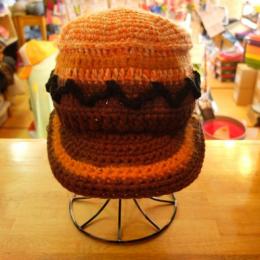 【GRACE HAT】　FUN KNIT CAP VC108N  BR 40%OFF