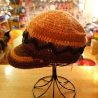 【GRACE HAT】　FUN KNIT CAP VC108N  BR 40%OFF