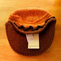 【GRACE HAT】　FUN KNIT CAP VC108N  BR 40%OFF