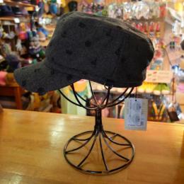 【GRACE HAT】　SEA NAVY WORK CAP VC135Z GY