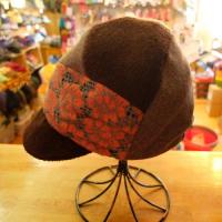 【GRACE HAT】　HANNAH CASQUETTE VA003F BR 40%OFF