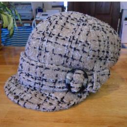 【GRACE HAT】　NEP CHECK CASQUTTE　SU001N BG 20%OFF