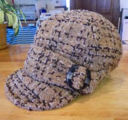 【GRACE HAT】NEP CHECK CASQUTTE　SU001N BR 20%OFF