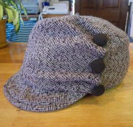 【GRACE HAT】　ROY CAP BUTTON　SC001N BR 20%OFF