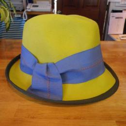 【GRACE HAT】　ASYMMETRY FELT HAT 　SH003Y YE 20%OFF
