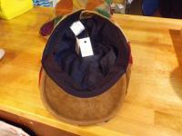 【GRACE HAT】　ADELE HUNTING  ワイン/ネイビー/ブラウン 50%OFF