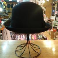 【GRACE HAT】　FORK BOWLER HAT XL VH140-8 BK