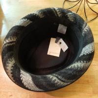 【GRACE HAT】　MACRO RAY HAT ZIG XL VH139F8 BK 20%OFF