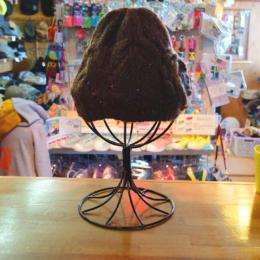 【GRACE HAT】　KNIT WATCH FLOWER VWU002F BR 20%OFF