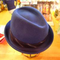 【GRACE】VINCENT HAT SLANT XH167L ブルー