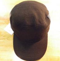 【Bello】 HERRINGBONE DE GAULLE CAP BC-074 ブラック