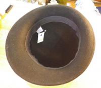 ウールボーラーハット　アシンメトリ　ブラック 40%OFF