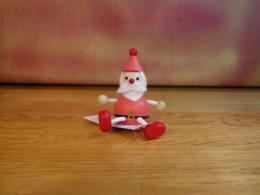 【2012Xmas】ウッドトイ　レスニー・スノーマン★ピンク