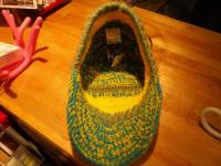 【GRACE HAT】　MIX KNIT CAP ライトグリーン　SALE