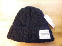 【Well Tailored】HAND KNIT NP　ケーブルニット　ワッチ　ブラック