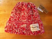 【Well Tailored】HAND KNIT NP　ケーブルニット　ワッチ　ミックスレッド